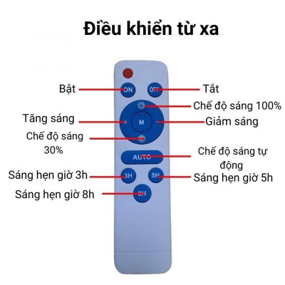 Đèn năng lượng mặt trời 400W 500W Đèn trần năng lượng mặt trời, Đèn LED ban công,
