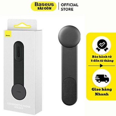Giá đỡ Baseus C02 Magnetic Phone Holder Hít Nam Châm Trên Ô Tô - hàng chính hãng