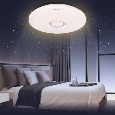 Đèn trần Starry PANASONIC HHXZ201688 21W cho phòng ngủ hiệu ứng ánh sáng lấp lánh, chế độ ngủ, thư giãn, hẹn giờ