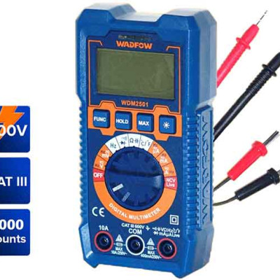 ĐỒNG HỒ VẠN NĂNG 600V-4000 SỐ ĐẾM WDM2501 WADFOW - HÀNG CHÍNH HÃNG