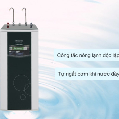 Máy lọc nước RO 10 lõi nóng nguội lạnh Kangaroo KG10A3 - Hàng chính hãng