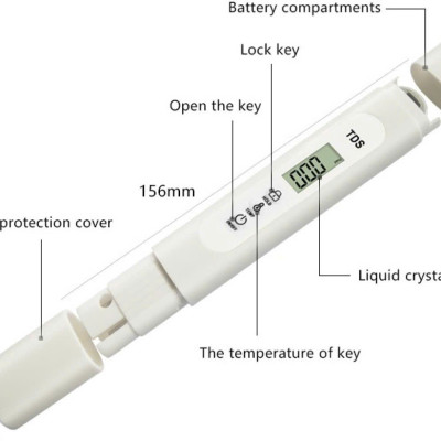 Bút thử nước TDS, dụng cụ đo TDS, máy đo độ cứng của nước - Hàng chính hãng