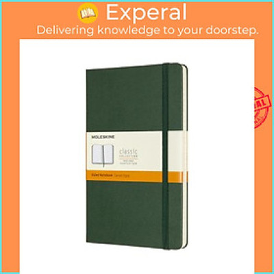 Sách - Moleskine Large Ruled Hardcover Notebook: Myrtle Green by Unknown (US edition, hardcover)