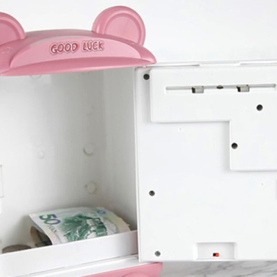 Két Sắt Mini Có Vân Tay Hình Mèo Dễ Thương Cho Bé / Két Sắt Có Khe Nuốt Tiền Tự Động Hiện Đại - PaKaSa - Hàng Chính Hãng 