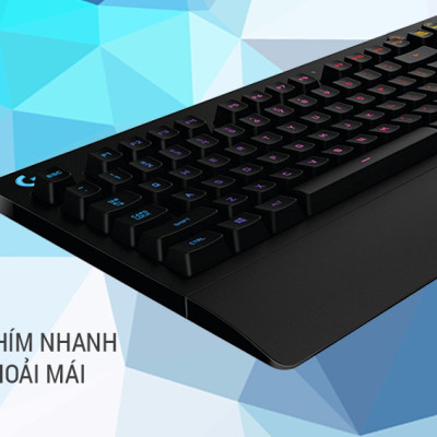 Bàn phím game có dây Logitech G213 Prodigy RGB Lightsync - Hàng chính hãng