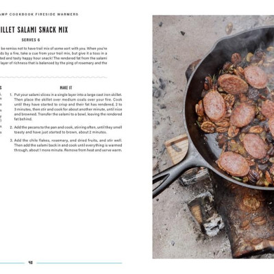 Sách - New Camp Cookbook Fireside Warmers - Drinks, Sweets, and by Emily Vikre (UK edition, Hardcover Paper over boards)