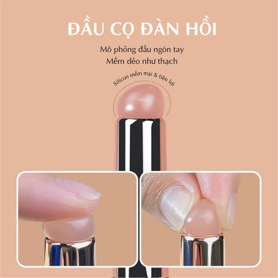 Cọ Trang Điểm Môi Đầu Silicon Thương Hiệu Keilei - Cho Màu Tự Nhiên & Không Nhòe & Gọn Nhẹ Tiện Dụng