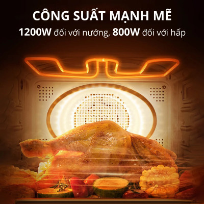 Lò Chiên Hơi Nước Đa Năng Mishio MK319 Cao Cấp - Hàng Chính Hãng