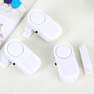 Chuông Báo Động Chống Trộm Gắn Cửa Không Dây RIBI, Cảm Ứng Từ Kêu To - Hàng Chính Hãng