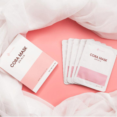 MẶT NẠ MÀNG KHÓA TRẮNG CORA MASK ( hộp 5 miếng ) 