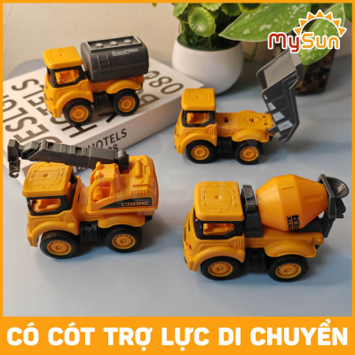 Mô hình xe cứu hỏa đồ chơi bộ xe ô tô cứu hỏa xe phun nước xe thang xe bồn chở nước chữa cháy đồ chơi cho bé