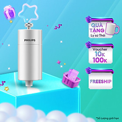 Bộ lọc nước vòi sen Philips AWP1775 - Hàng Chính Hãng