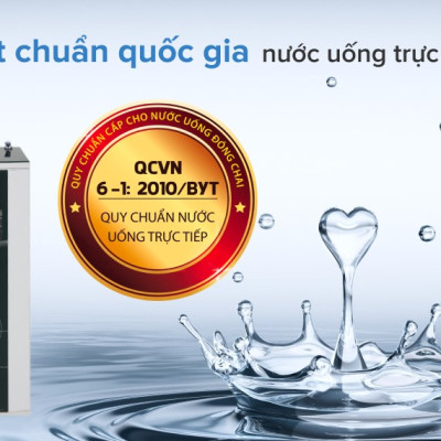 Máy lọc nước RO 10 lõi nóng nguội lạnh Kangaroo KG10A3 - Hàng chính hãng