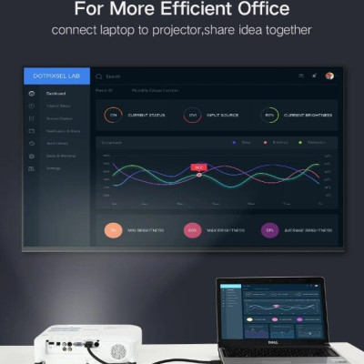 Ugreen UG50409HD104TK 80M màu Đen Cáp tín hiệu HDMI chuẩn 1.4 hỗ trợ phân giải 1080 - HÀNG CHÍNH HÃNG