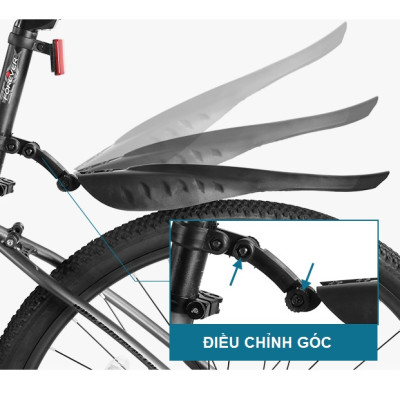 Bộ 2 Tấm Chắn Bùn Xe Đạp Thể Thao Cao Cấp - Hàng Nhập Khẩu