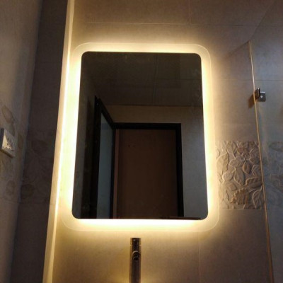 Gương cảm ứng Groves chữ nhật đứng Gcnud-D700x500 mm