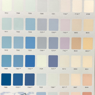 Sơn nước ngoại thất cao cấp TOA 4 Seasons Satin Glo siêu bóng màu vàng 8522 _ 18L