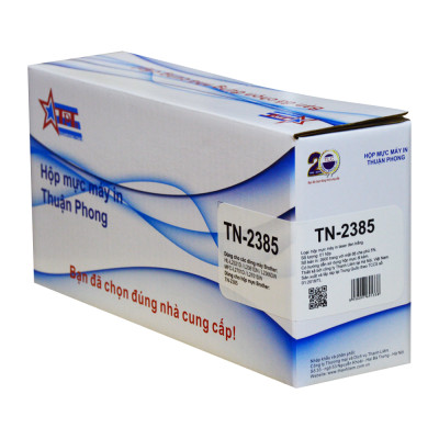 Hộp mực Thuận Phong TN-2385 dùng cho máy in Brother HL-L2321D/ L2361DN/ L2366DW/ MFC-L2701D/ L2701DW - Hàng Chính Hãng