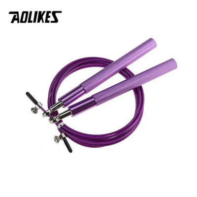 Dây nhảy thể dục AOLIKES A-3202 kim loại cao cấp tập thể lực boxing loại nặng Speed Jump Rope