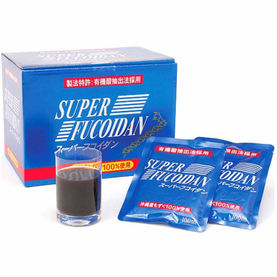 Thực Phẩm Bảo Vệ Sức Khỏe Kanehide Bio Super Fucoidan Dạng Nước,Hộp (30 Gói x 100ml), Phòng Và Hỗ Trợ Điều Trị Mọi Loại Ung Thư Bất Kì Giai Đoạn, Tăng Hệ Miễn Dịch, Sức Đề Kháng, Điều Hòa Huyết Áp, Đường Huyết, Kéo Dài Tuổi Thọ, Bồi Bổ Cơ Thể.