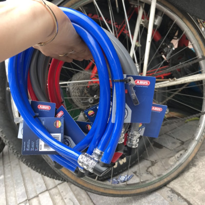 Khóa dây xe đạp mã số chính hãng Abus - CHLB Đức