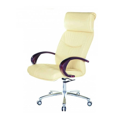 Ghế Giám Đốc 2 Cần Chân Hợp Kim Nhôm Cao Cấp IBIE IB013 - Vàng