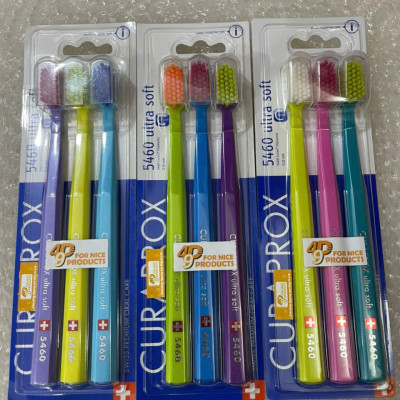 Bàn chải đánh răng CS 5460 Ultra Soft Vỉ 3 cây - Curaprox 