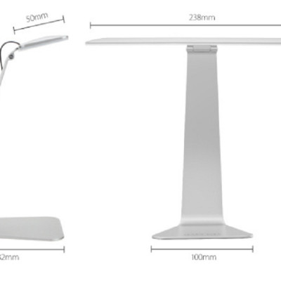 Đèn led chống cận để bàn kiểu dáng thời trang siêu mỏng  sạc pin - màu giao ngẫu nhiên