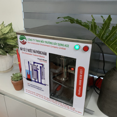(Hàng chính hãng) Máy lọc nước thải Litero ACE1000I xử lý nước thải Phòng xét nghiệm Công nghệ oxy hoá bậc cao kết hợp lọc nano và than hoạt tính 1 bộ