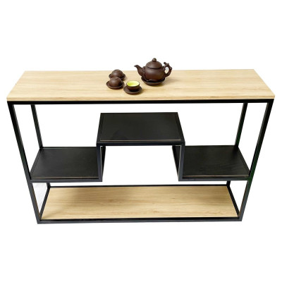 Bàn trang trí, bàn console KAZI gỗ Plywood khung sắt Juno sofa CSTCT041 120x30x81 cm 