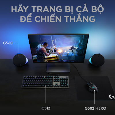 Bàn phím game cơ học Logitech G512 - Hàng chính hãng