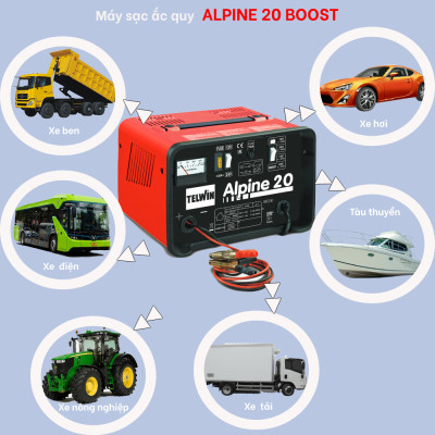 Máy Sạc Bình Ắc Quy Telwin ALPINE 20 BOOST