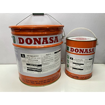 Sơn sàn bê tông Donasa /Floor coating Paint màu vàng DEF 6105 3L