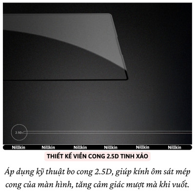 Miếng dán kính cường lực màn hình chống vỡ cạnh cho Samsung Galaxy Fold 6 / Fold 7 5G hiệu Nillkin CP+ Pro - Phủ Nano, vát cạnh 2.5D, mỏng 0.33mm, Chống Lóa, Hạn Chế Vân Tay - Hàng nhập khẩu