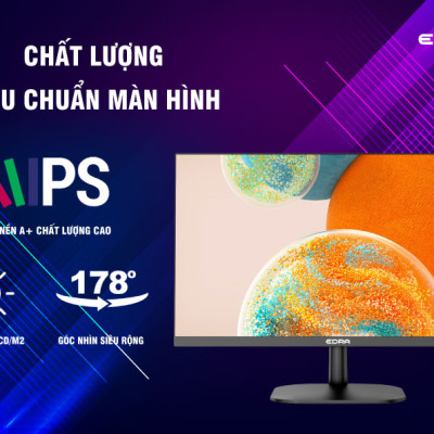 Màn hình máy tính gaming E-Dra EGM24F100P 24 inch FullHD 100hz - Hàng chính hãng