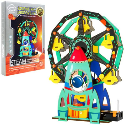 Đồ Chơi Giáo Dục Stem - Nguyên Lý Ròng Rọc, Bánh Xe Đu Quay - Tuosiqui Toys 3081 (4081A) (29 Mảnh Ghép)