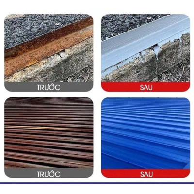 [18 Kg] Keo Sơn Chống Han Gỉ, Gỉ Sét, Chống Cháy TAIKO CG01 -Phù Hợp bề mặt Tấm Lợp, Lan Can, Cổng, Gầm Xe Thép