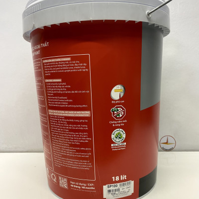 Sơn nước Toa Supertech ngoại thất màu xanh 7506 _ 18L