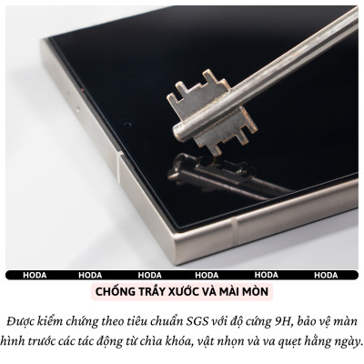 Kính cường lực Full viền màn hình cho Samsung Galaxy S24 Ultra / S25 Ultra hiệu Hoda 0.21mm - Kính Chống Xước 9H, Chống Nổ, Bảo Vệ Toàn Màn Hình iPhone, Nano Chống Bẩn, Trong Suốt Crystal Clear, Tăng Cường Gấp Đôi, Bảo Vệ Loa Tai Nghe, - Hàng nhập khẩu
