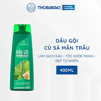 Gội Xả 2IN1 Củ Sả Mần Trầu Giảm Ngứa Ngừa Gàu 400ML
