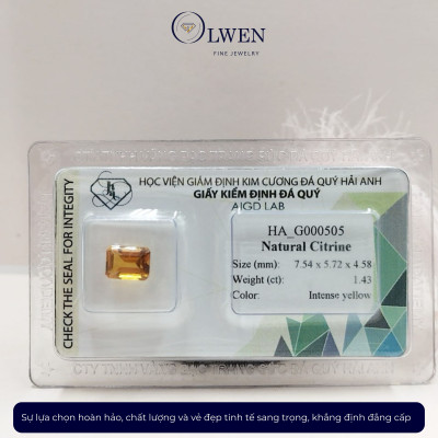 Viên đá thạch anh vàng (Citrine) thiên nhiên_HA-G000505