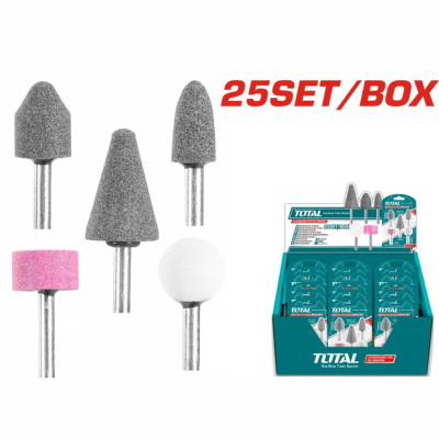 BỘ 5 ĐÁ MÁY MÀI KHUÔN (DÙNG CHO TG55061) TOTAL TAKB0502 - HÀNG CHÍNH HÃNG