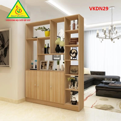 Kệ trang trí kiêm vách ngăn VKDN29A