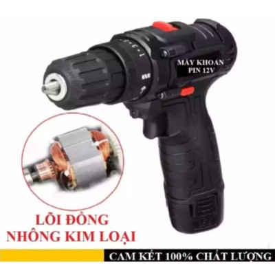 MÁY KHOAN PIN BẮT VÍT CẦM TAY ĐA NĂNG CAO CẤP CHO MỌI GIA ĐÌNH