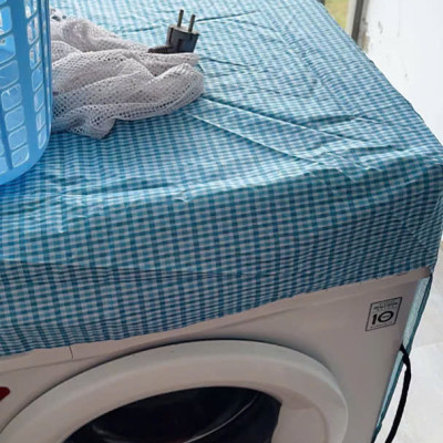 Áo bao máy giặt cửa ngang (trước) cho máy từ 9 - 10kg ,vải dù siêu bền tiện lợi , chống thấm nước , bảo vệ máy giặt dưới mọi thời tiết giao màu ngẫu nhiên