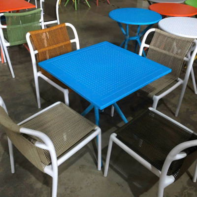 Bộ bàn ghế Cafe Juno Sofa ngoài trời,  trong nhà  - 4 ghế