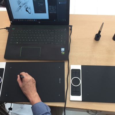 Bảng Vẽ Điện Tử XP-Pen Deco Pro Medium 11x6inch 8192 Lực Nhấn, 2 Dial, Tương Thích Thiết Bị Di Động Android - Hàng Chính Hãng