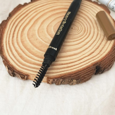 Bút Chì Sáp Kẻ Lông Mày Chống Trôi Lõi Siêu Mịn Màu Nâu Tro Kissme Heavy Rotation Eyebrow Pencil 0,09 G