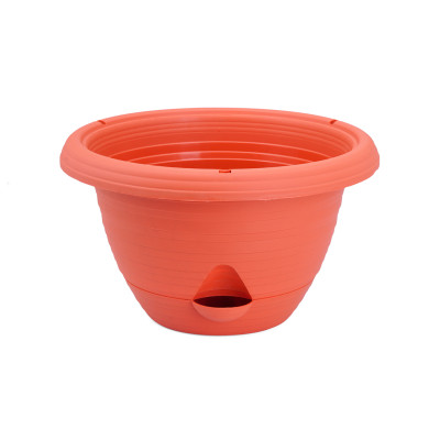 Chậu hoa treo tự tưới bằng nhựa 28cm -377795/377796.Phân Phối Bởi Cobi Home.