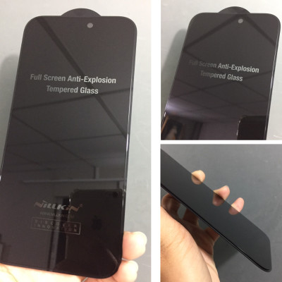 Kính cường lực chống nhìn trộm cho iphone  15 Pro Max ; 15 Pro Nillikin Guardian _ Hàng chính hãng